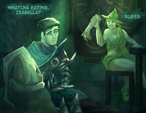 Cell Shading + Abstract BG