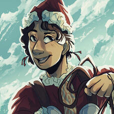 Cell Shading + Abstract BG